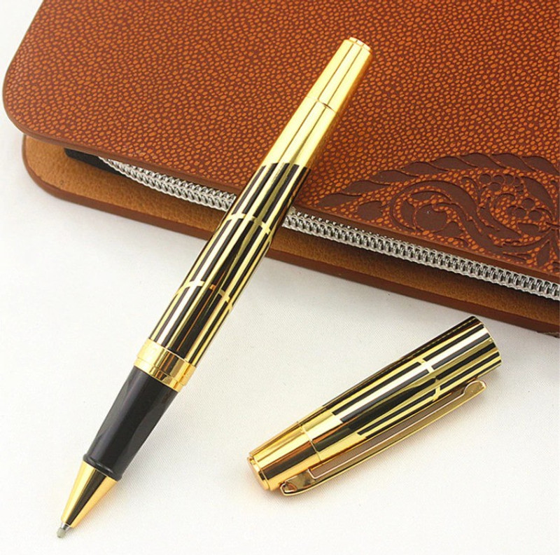 hayman 24 ct gold plated roller ball pen