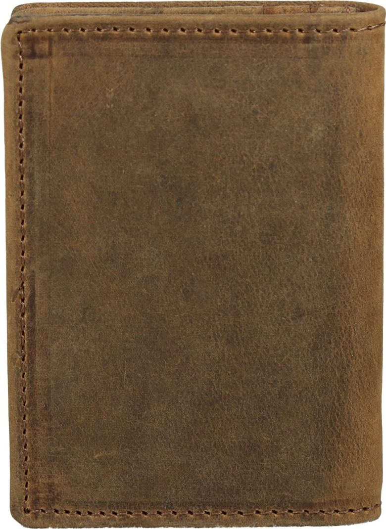 Style 98 Men Brown Leather RFID Wallet - Image 6