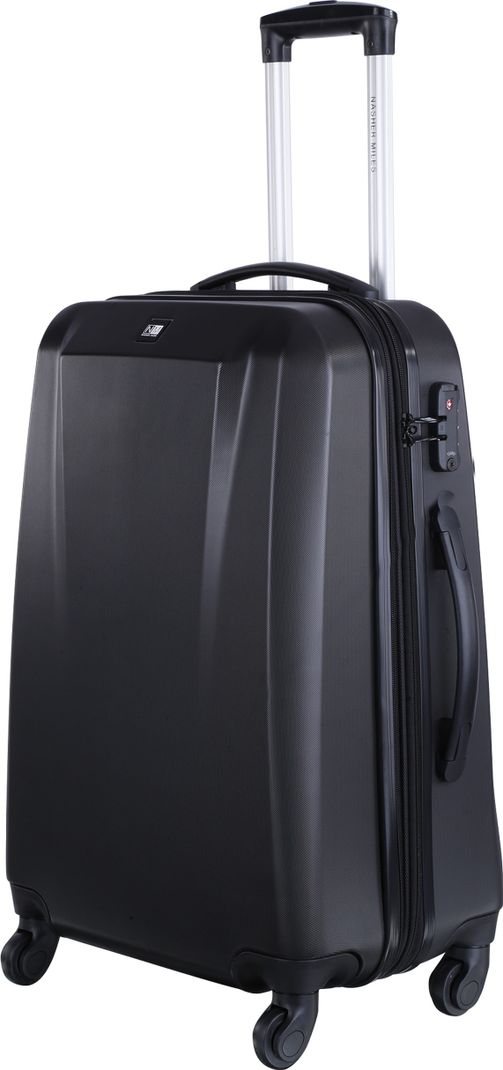 Nasher Miles NASHER MILES Small Cabin Suitcase (51 cm) 4 Wheels - Canberra 20 - Black