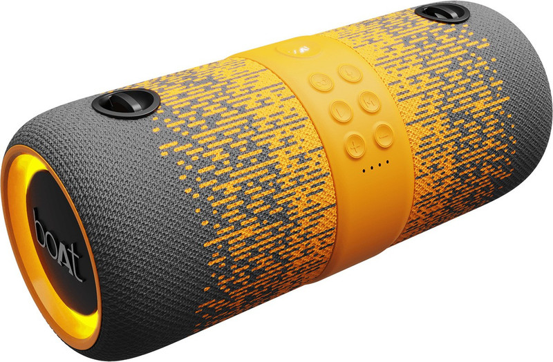 boat stone upto 9 hours battery ipx7 rgb leds 14 w bluetooth speaker