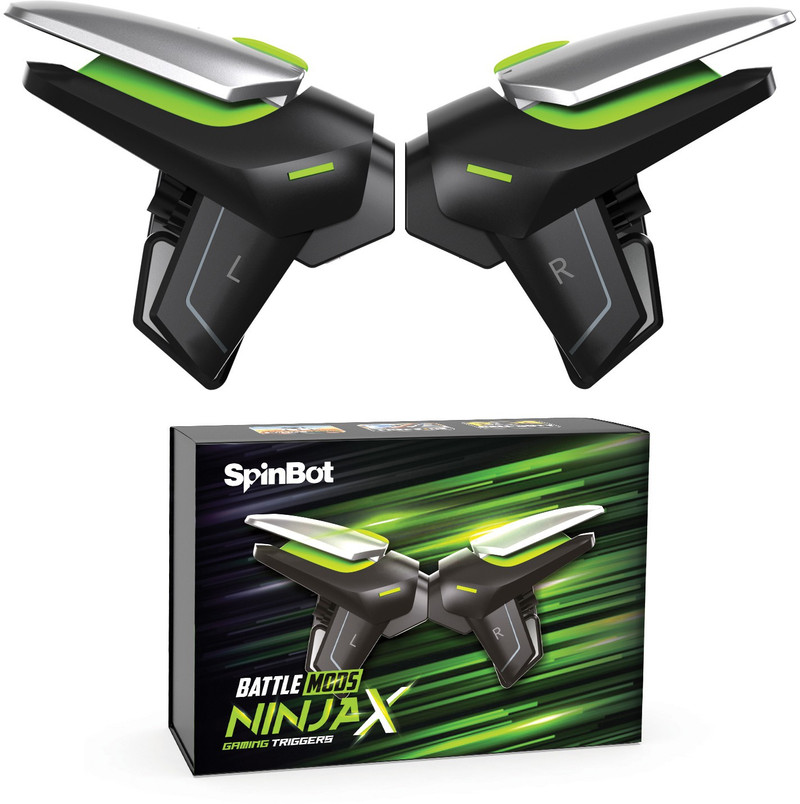 SpinBot BattleMods NinjaX For BGMI,PUBG,COD Free Fire  Gaming Accessory Kit (Black, For Android, iOS)