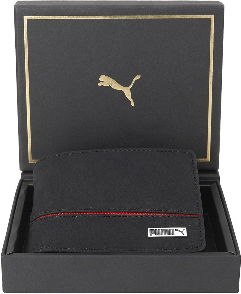PUMA Men & Women Casual Black Artificial Leather Wallet