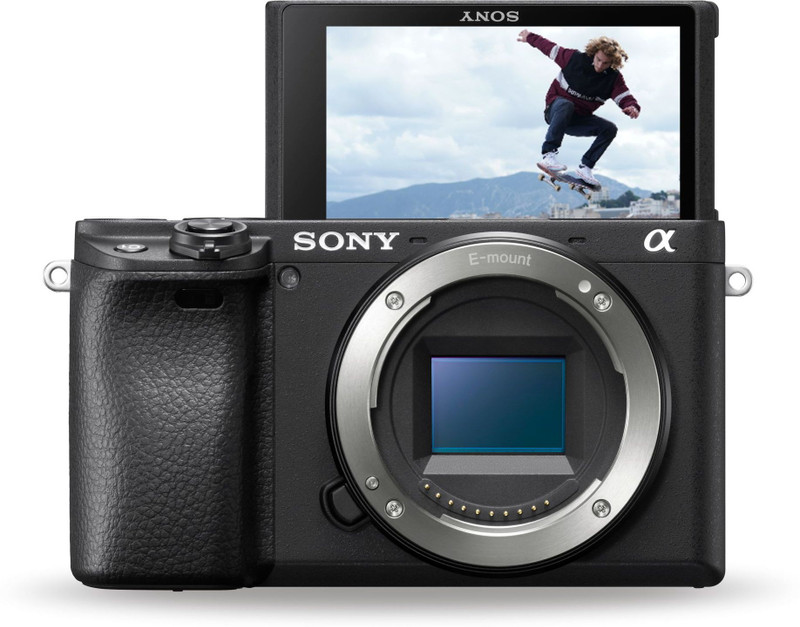 SONY Alpha ILCE-6400 APS-C Mirrorless Camera Body Only Featuring Eye AF and 4K movie recording Black