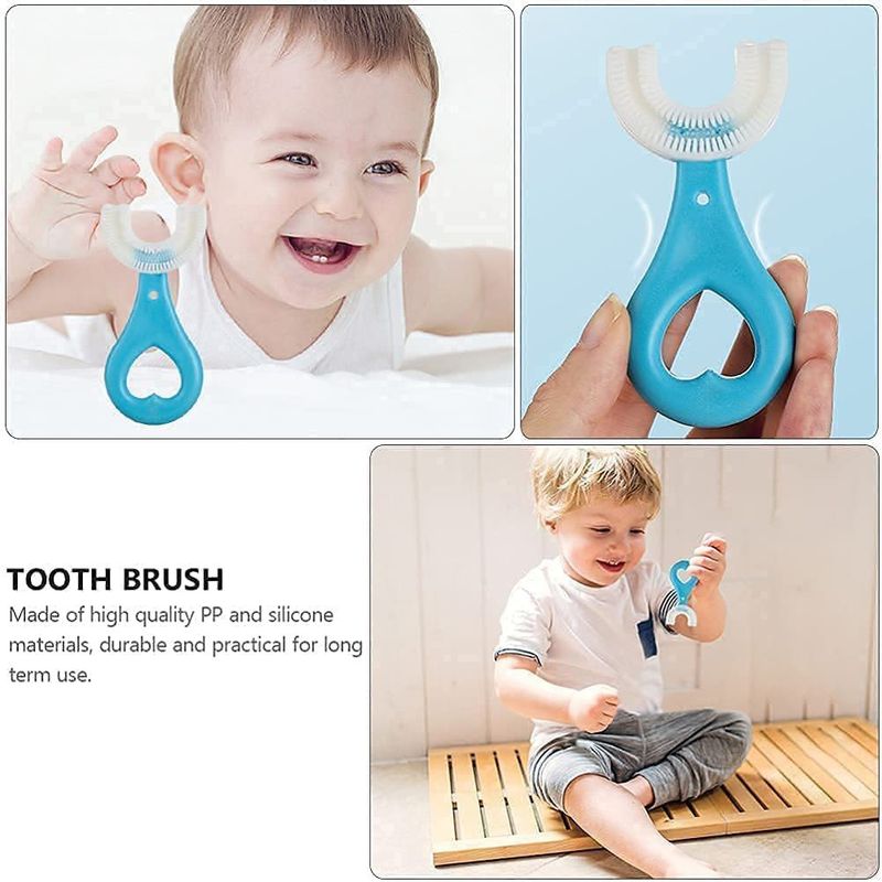 AHG TRADER Kids U-Shaped Toothbrush 2-6 Years - Image 6