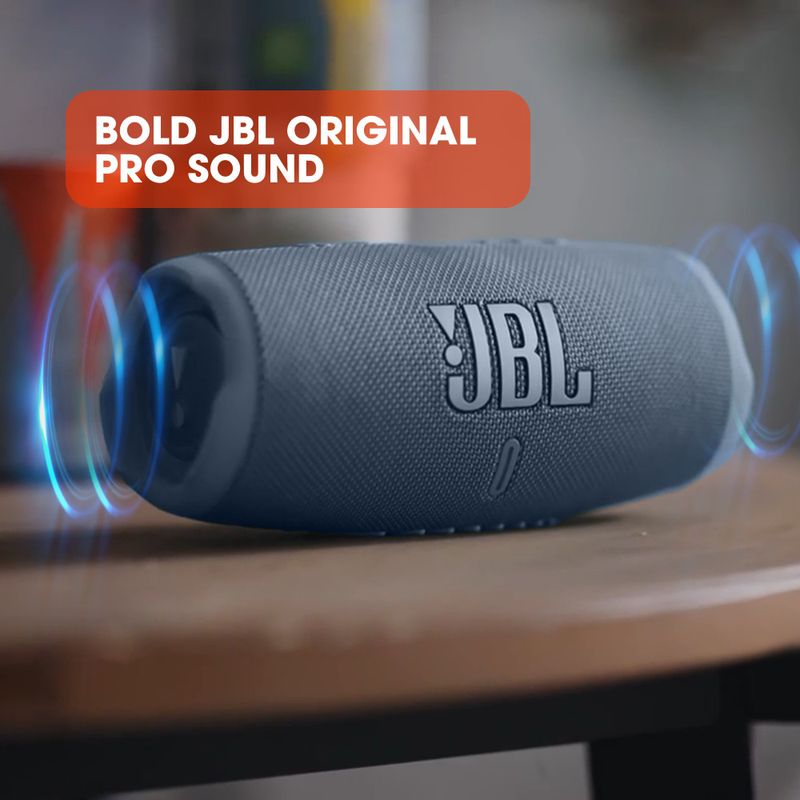 JBL Charge 5 20Hr Playtime Bluetooth Speaker - Image 4