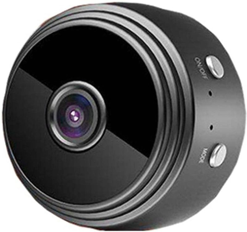 Bzrqx Mini Wireless WiFi HD 1080P Portable Home Security Cameras Sports and Action Camera (Black, 12 MP) - Image 2