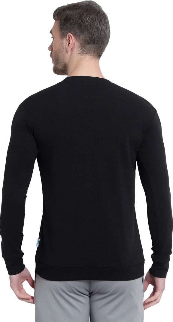 THE HIMALAYAN Men's 2 Pack Polyester T-Shirt, White, Black - Image 4