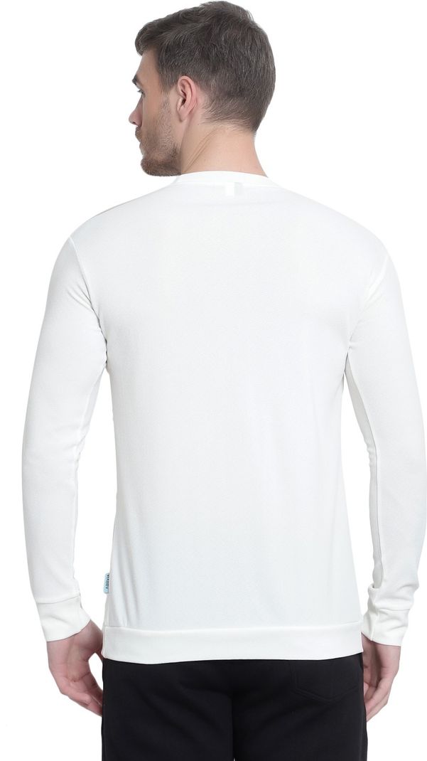 THE HIMALAYAN Men's 2 Pack Polyester T-Shirt, White, Black - Image 3
