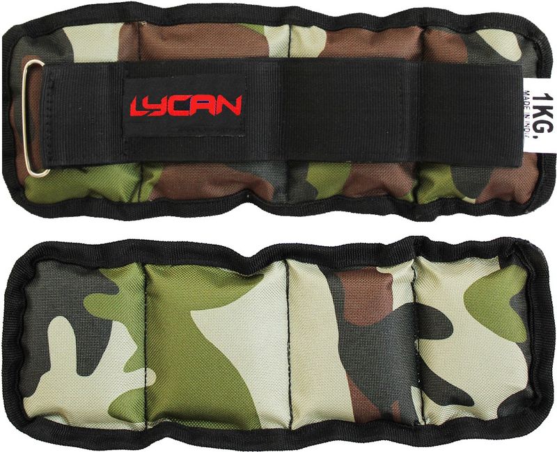 LYCAN 1kg x 2pc Ankle & Wrist Weights - Image 3