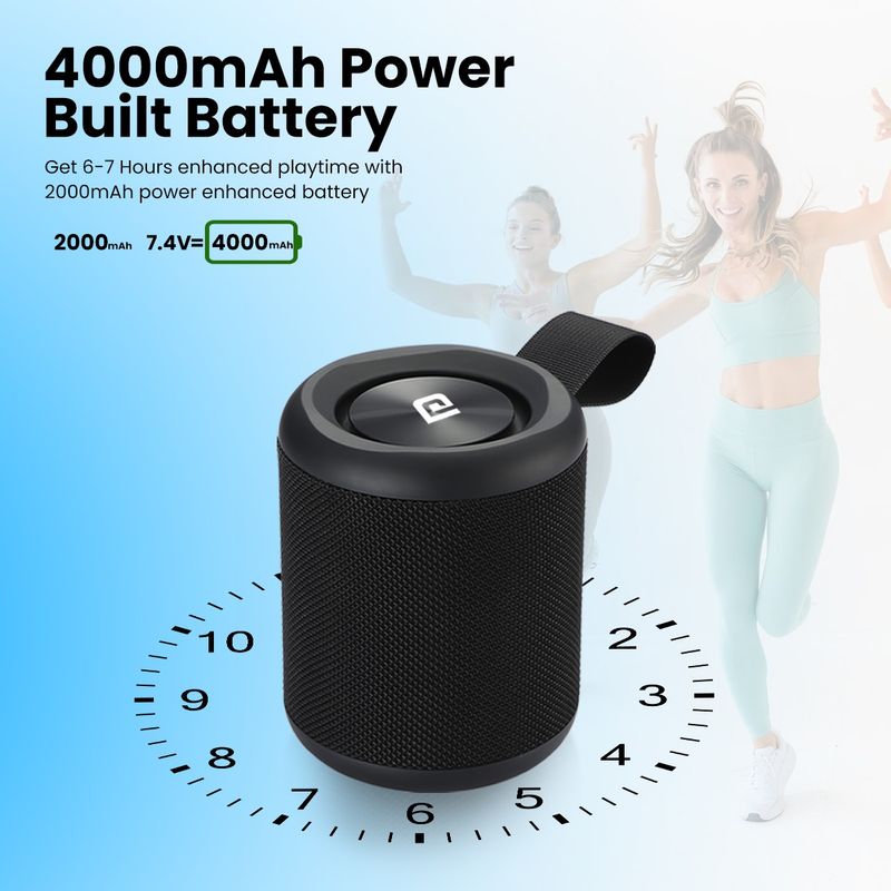Portronics SoundDrum P 20W Bluetooth Speaker - Image 4
