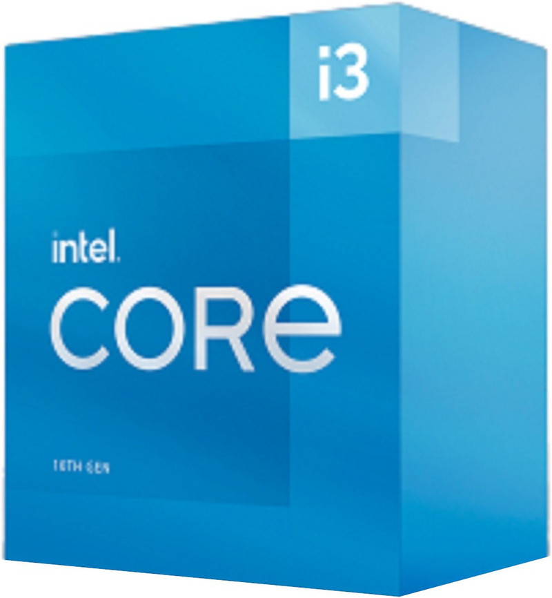 Intel i3-10105F 3.7 GHz Upto 3.7 GHz LGA 1200 Socket 4 Cores 8 Threads Desktop Processor Blue