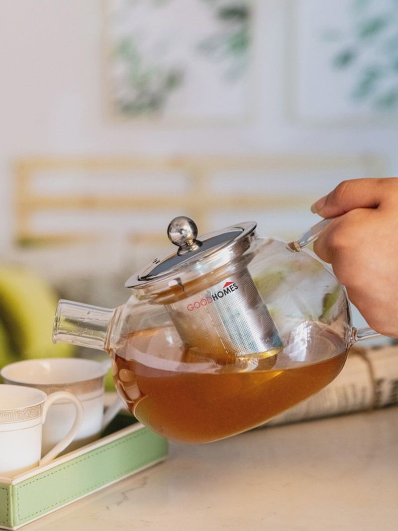 Goodhomes 1 L Glass Tea Jug - Image 3