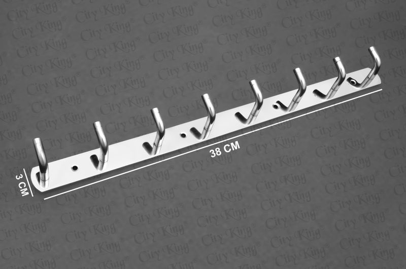 City King Heavy Duty 8 Pin Steel Dress Hanger Pack of 6 - Image 4