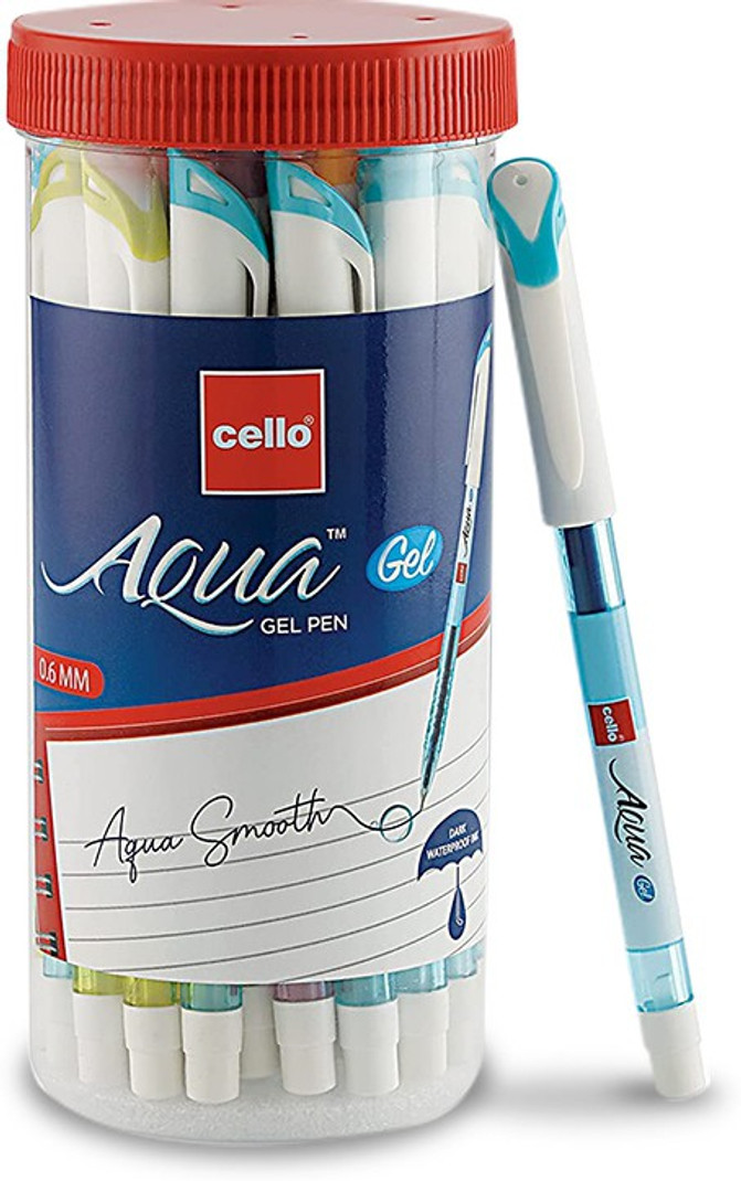 cello aqua gel pen