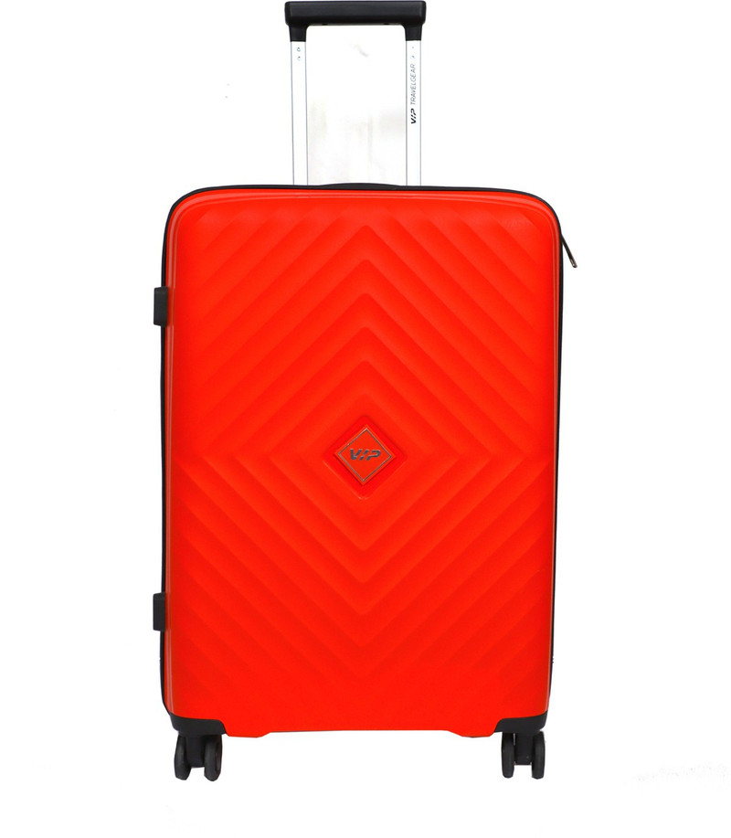 VIP VIP Medium Cabin Suitcase (65 cm) 8 Wheels - MEDIUM SIZE LIGHTWEIGHT 8 WHEELS STROLLEY 65 CM (UNBREAKABLE BODY) - Red
