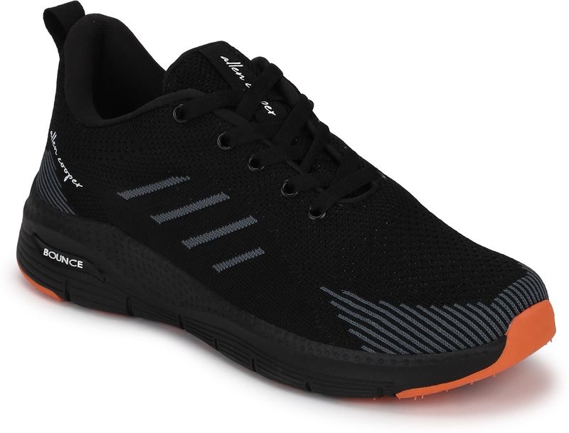 Allen Cooper Running Shoes For Men (Black , 6) - Image 4