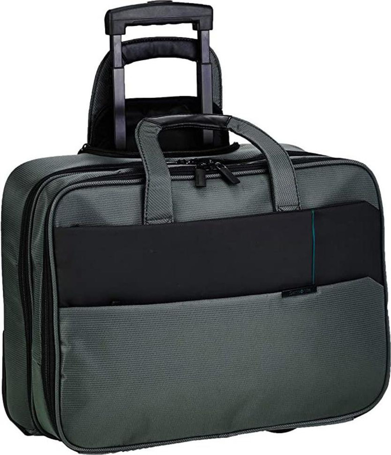 Samsonite SAMSONITE Small Cabin Suitcase (46 cm) 4 Wheels - SAM TECH-ICT LAP ROL TOTE-GREY - Grey
