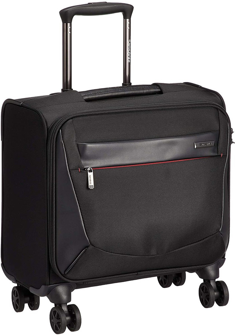 Samsonite SAMSONITE Small Check-in Suitcase (44 cm) 4 Wheels - SAM VIGON II SP ROLNG TOTE BLK - Black