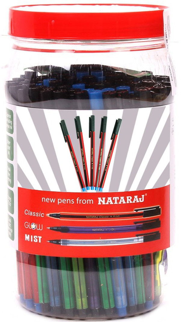 nataraj assorted ball pen