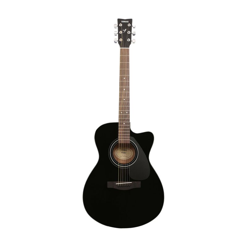 YAMAHA FS80CBL Acoustic Guitar, Rosewood Tonewood, Right Hand - Image 2