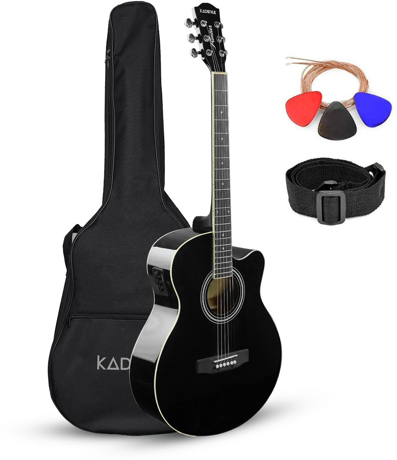 kadence kad blk eq c with online courses acoustic guitar spruce rosewood right hand orientation