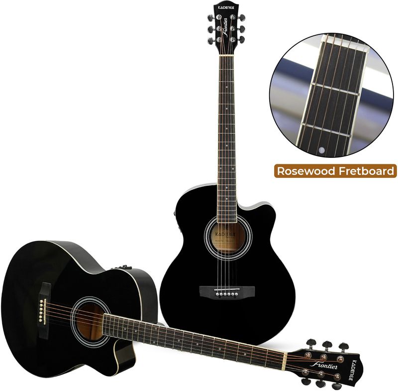 KADENCE KAD-BLK-EQ-C Acoustic Guitar - Image 6