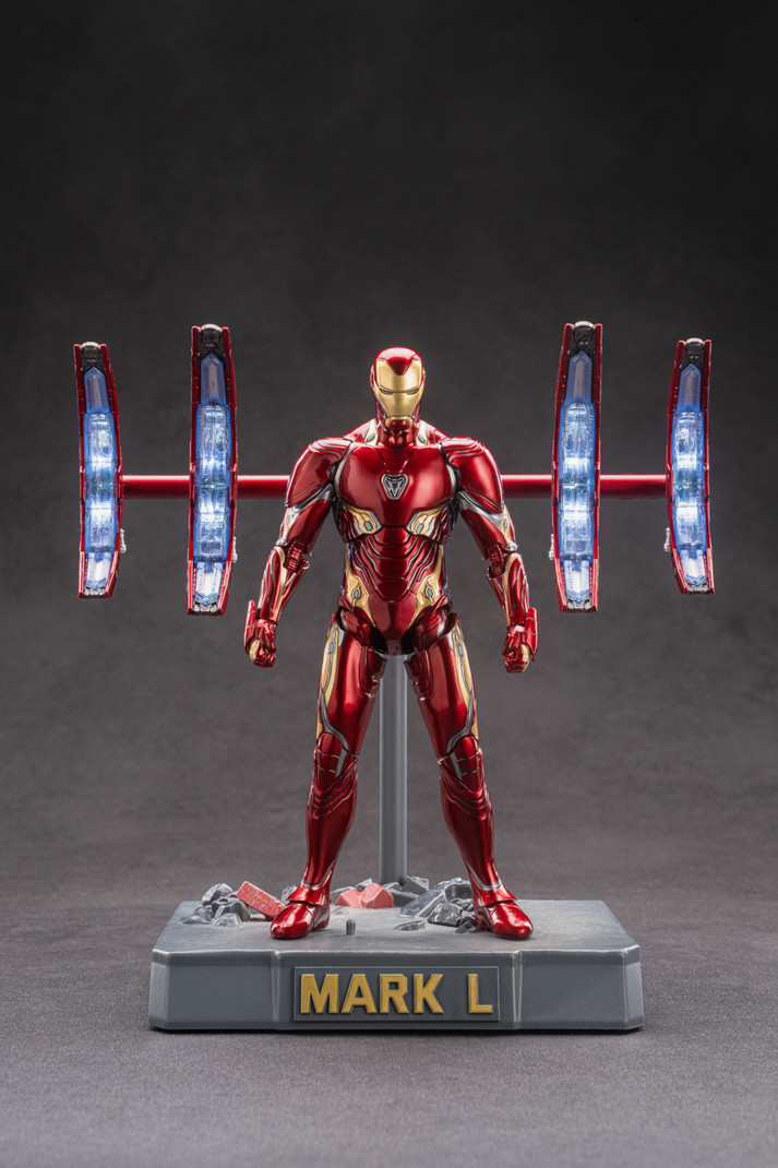 Tak Tak Toys Iron Man Mark 85 Action Figure Collectibles | Interchangeable Parts Red
