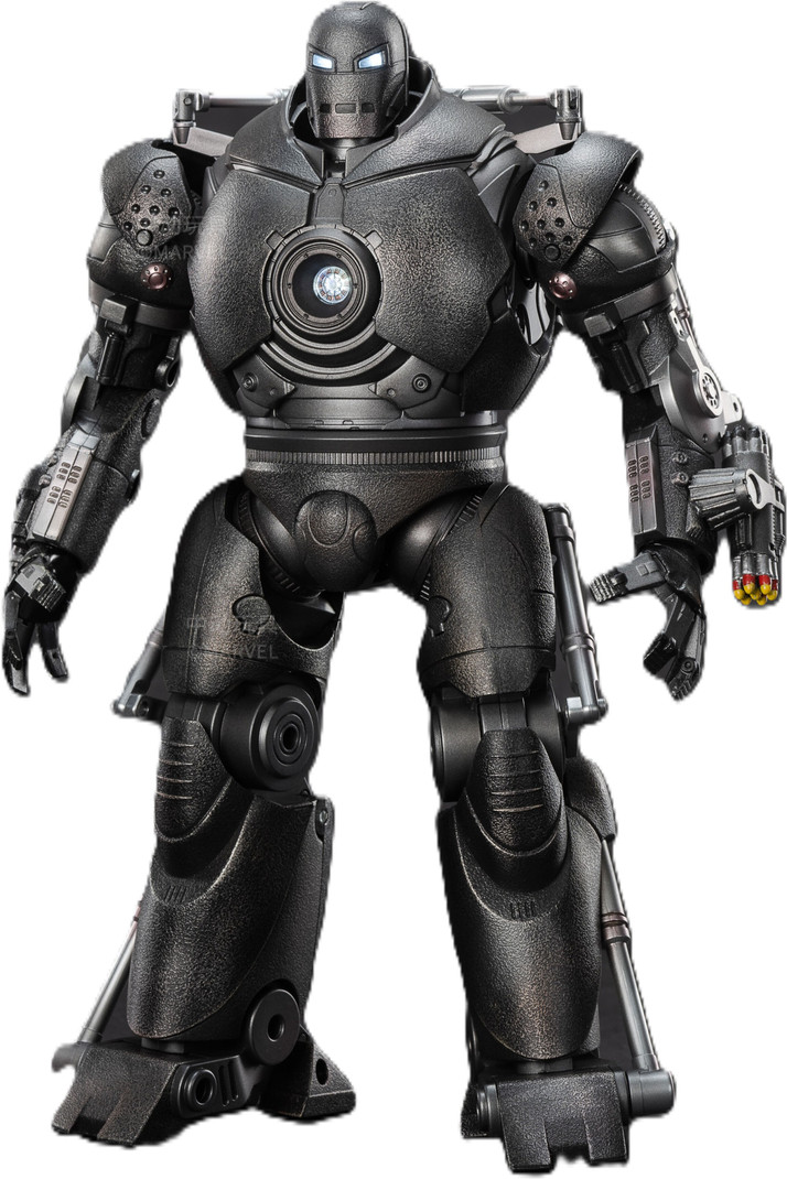 MARVEL Iron Man Action Figure, 10th Anniversary Edition, Premium Collectibles ZD Toys Multicolor