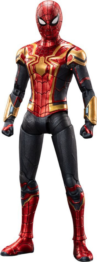 MARVEL No Way Home Spider-Man Integrated Suit Action Figure, Superheros Collectibles Multicolor