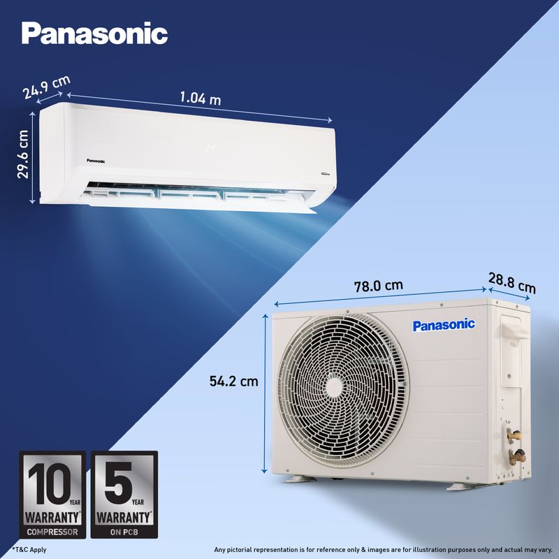 Panasonic 2026 1.5 Ton 5 Star Split Inverter AC - Image 5