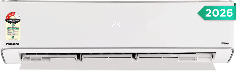 Panasonic 2026 Model 1.5 Ton 3 Star Split Inverter AC CS/CU-EU18CKY3XFH, White
