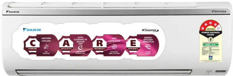 Daikin 2026 Model 1.5 Ton 4 Star Split Inverter AC (FTKP50XV16VKA+RKP50XV16VKA, White)