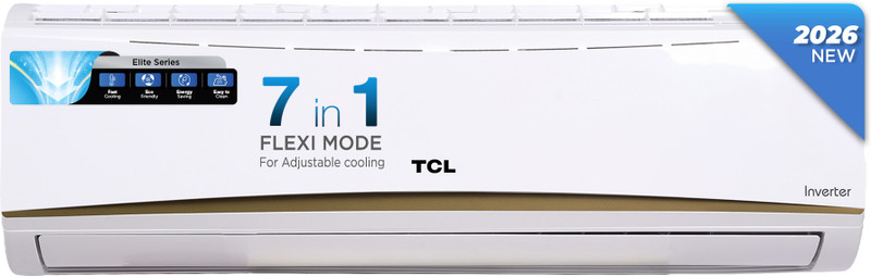 TCL 2026 Model 1.5 Ton 3 Star Split Inverter 7 Step Convertible with Powerful and Fast cooling, 4 Ways Swing, Blue Fin and Fungal Protection, Energy s