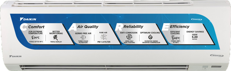 daikin 2025 model 1 5 ton 5 star split inverter ac