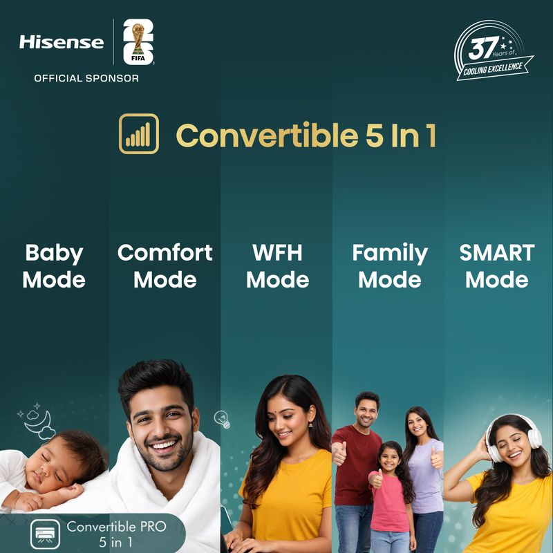 Hisense 2026 1.5 Ton 3 Star Split Inverter AC - Image 6
