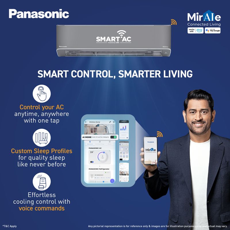 Panasonic 2026 1.5 Ton 5 Star Split Inverter AC with Wi-Fi - Image 6