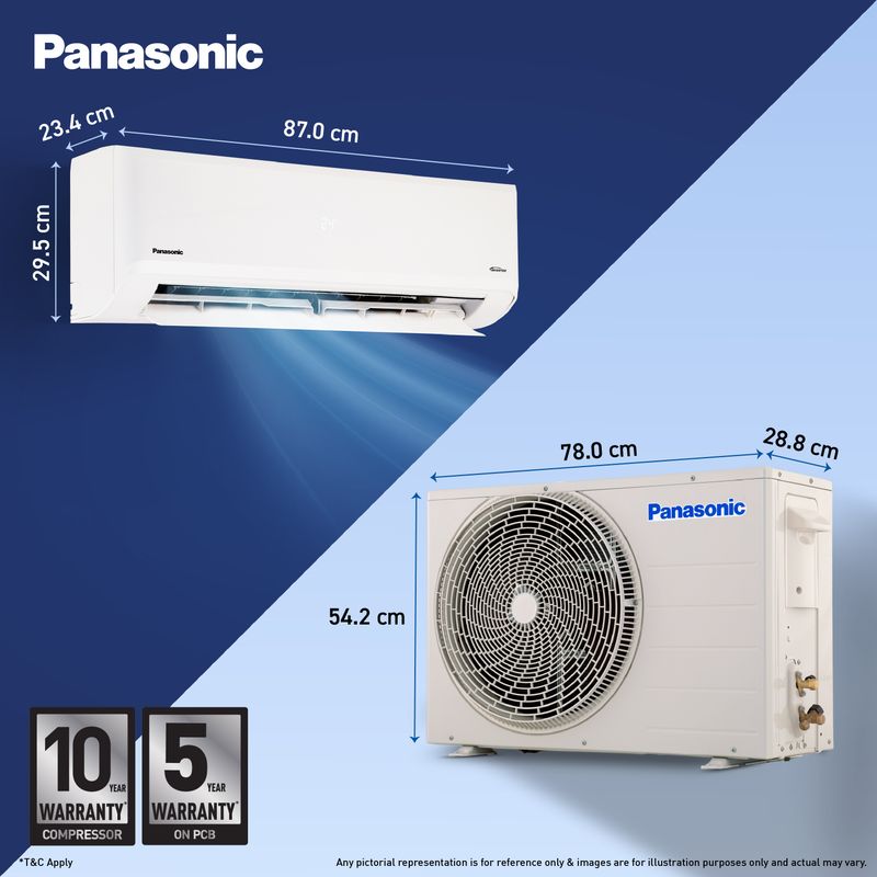 Panasonic 2026 1.5 Ton 3 Star Split Inverter AC - Image 4