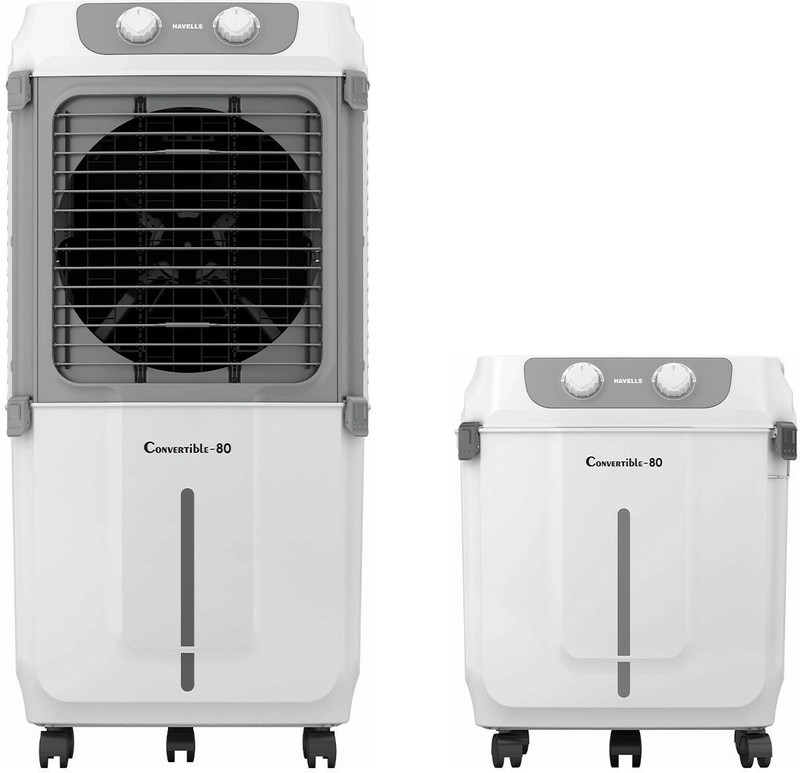 HAVELLS 80 L Desert Air Cooler (Grey, White, Convertible-80)