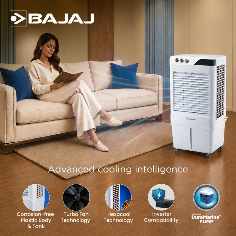 BAJAJ 90 L Desert Air Cooler - Image 6