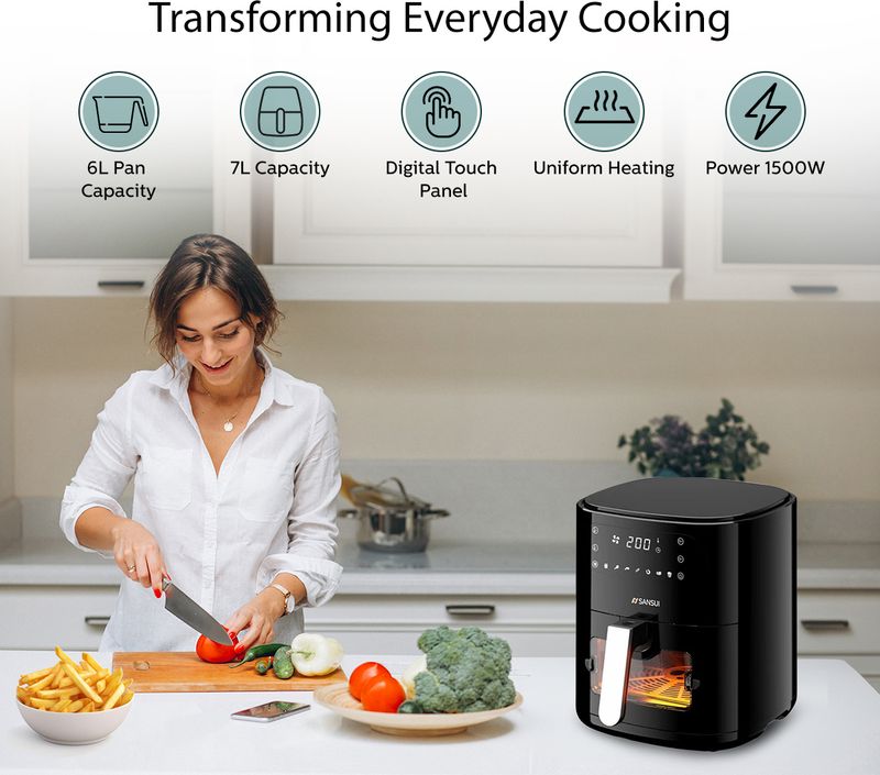 Sansui CRISP FRY Air Fryer - Image 5