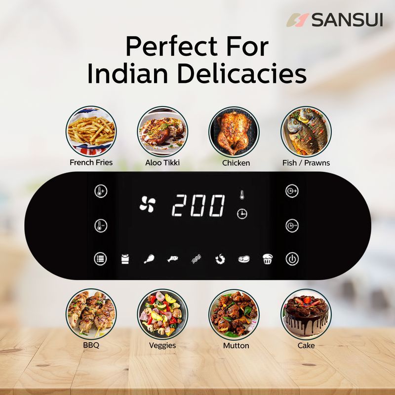 Sansui CRISP FRY Air Fryer - Image 3