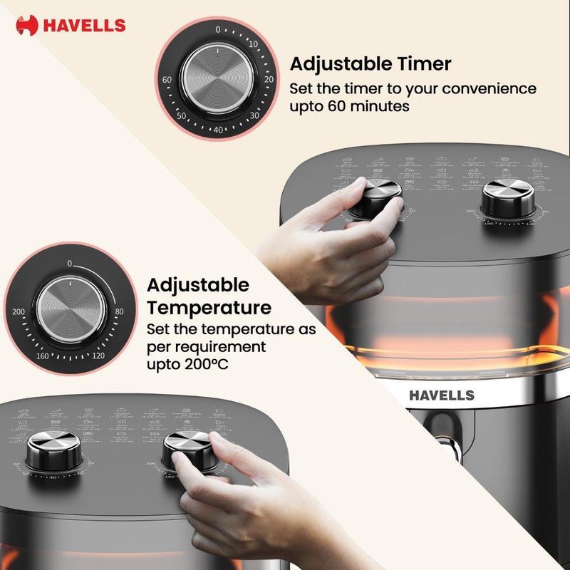 HAVELLS Prolife Stellar Chef Air Fryer - Image 6