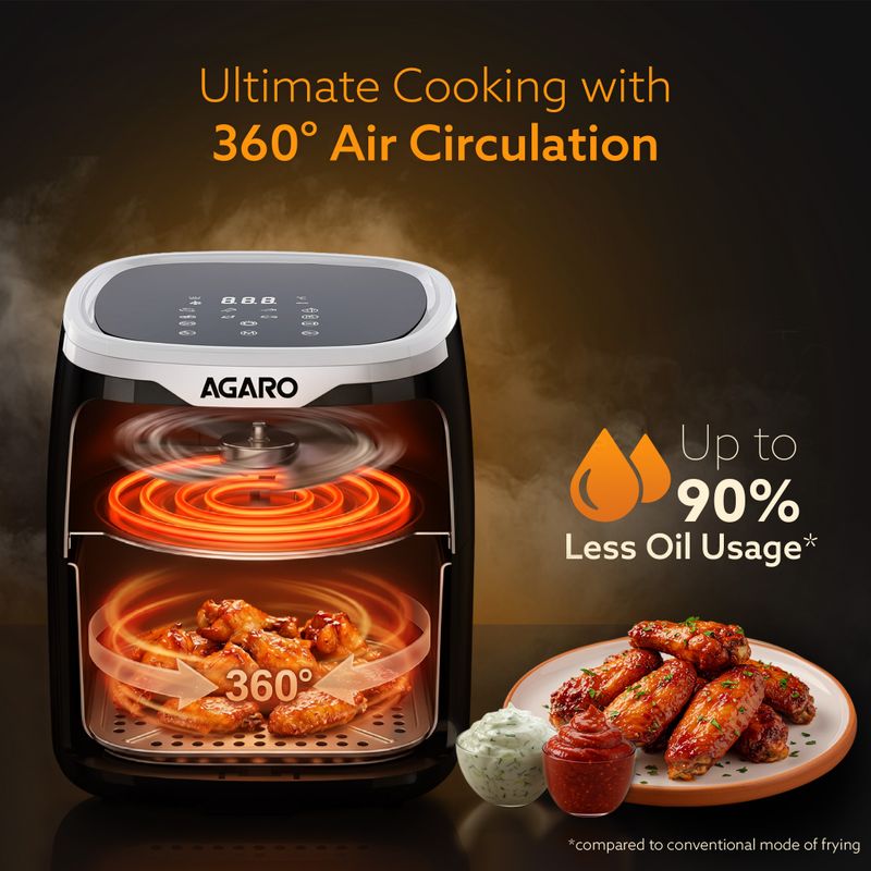 AGARO Galaxy Digital Air Fryer - Image 5