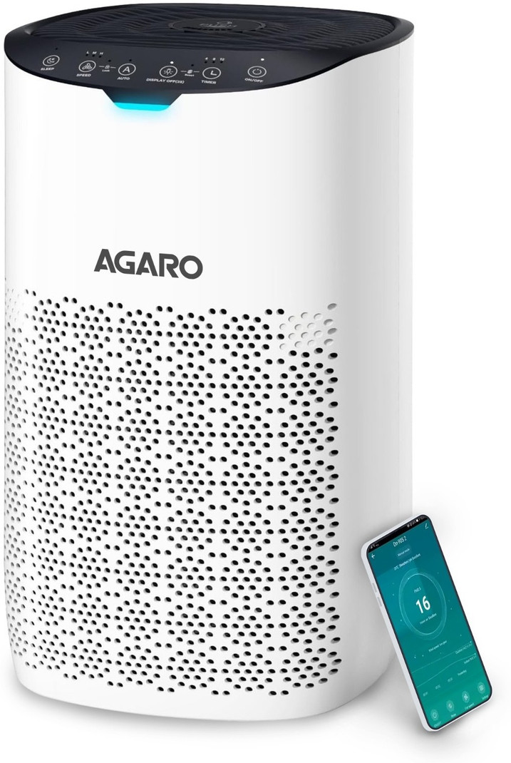 agaro royal air purifier home bedroom true hepa filter h13 portable room