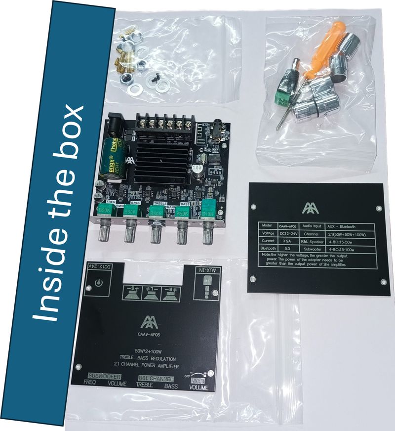 DHIYONAH CAAV-AP05 2.1 Channel Amplifier - Image 5