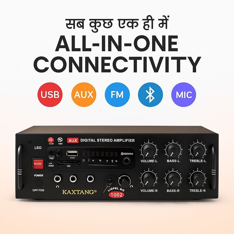 KAXTANG DJ Super 1002BT Digital Stereo Black - Image 5