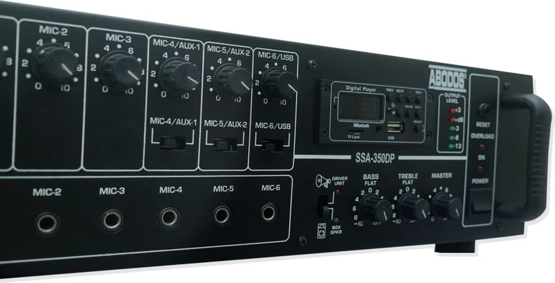 ABODOS PROFESSIONAL SSA-350DP Power PA Amplifier - Image 3