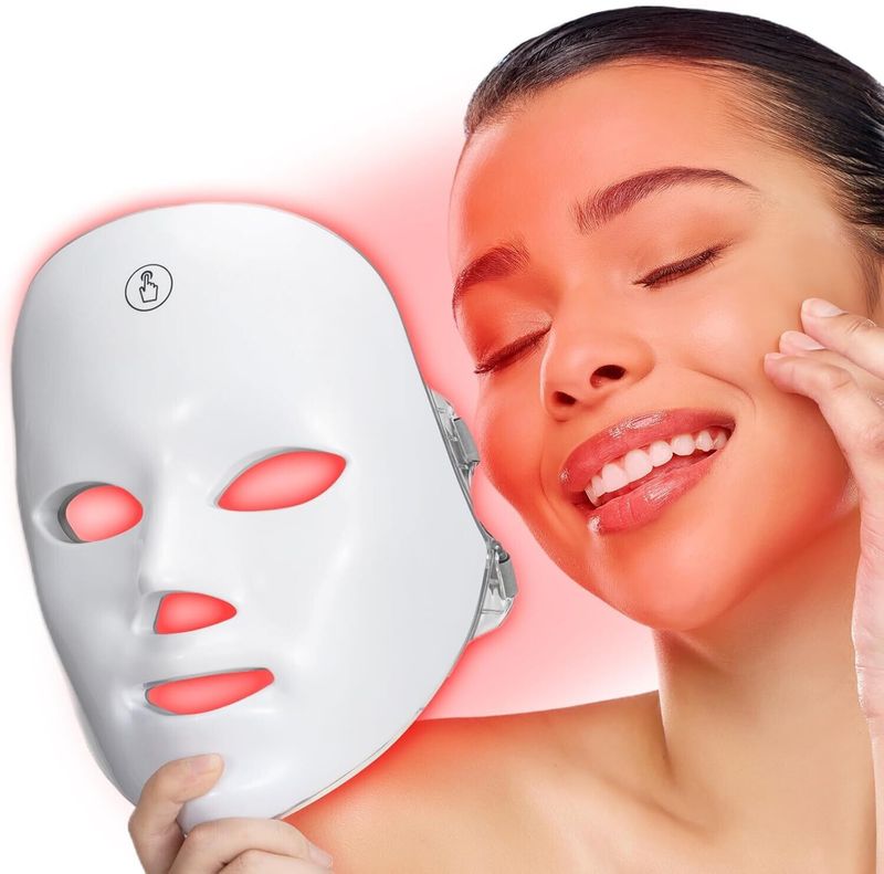 Luntak Red Light Therapy Face Mask, 7 Colors - Image 2