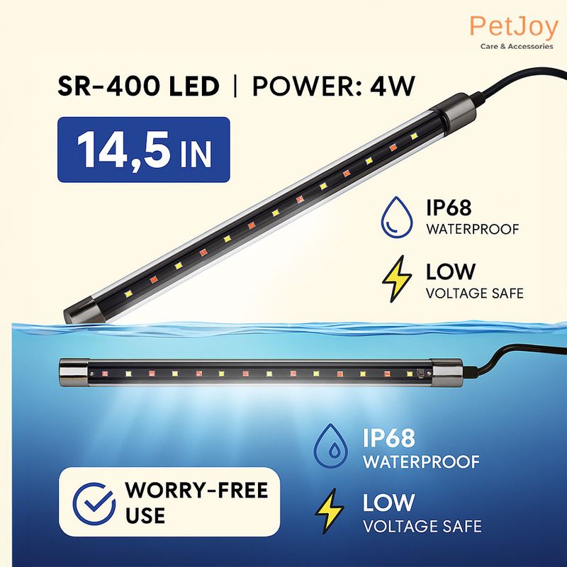PetJoy Blue White LED Aquarium Light - Image 4