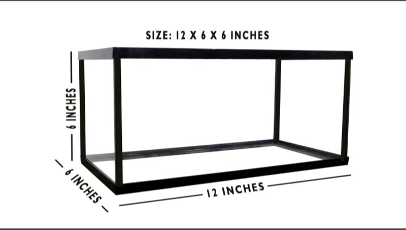 HORMONE 9074186961 Rectangle Aquarium Tank 7L - Image 5